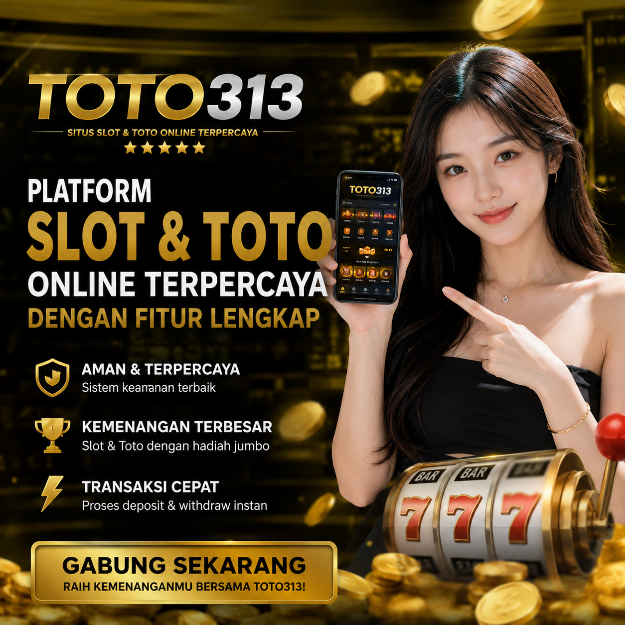TOTO313: Platform Slot dan Toto Online Terpercaya dengan Fitur Lengkap